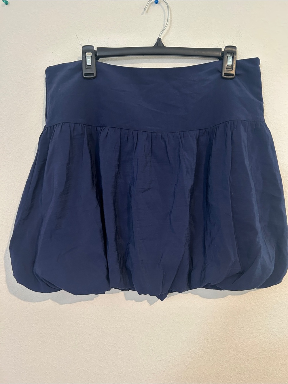 a new day Navy Bubble Skirt with Wide Waistband